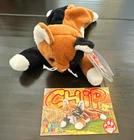 Ty Beanie Babies Chip the Calico Cat 2nd Edition Series III 1999 Vintage