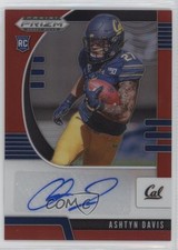 2020 Panini Prizm Draft Picks Rookies Red Ashtyn Davis #216 Auto y4f
