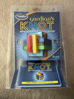 ThinkFun Think Fun Gordians Knot Brainteaser Challenge Puzzle 019275068202