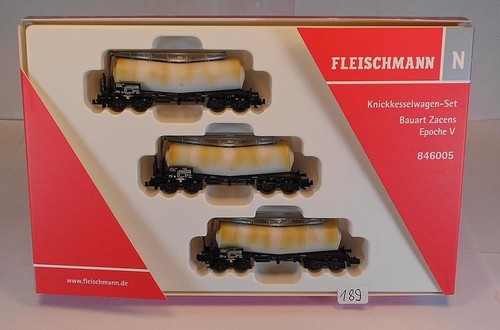 Fleischmann Piccolo Spur N 1/160 Nr. 846005 Knickkesselwagen DB KKK NEM OVP #189 | Condition: Gebraucht