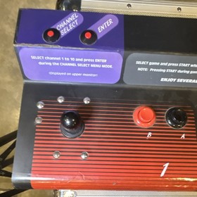Nintendo Arcade Play Choice 10 dual monitor Control Panel, Joysticks & Buttons