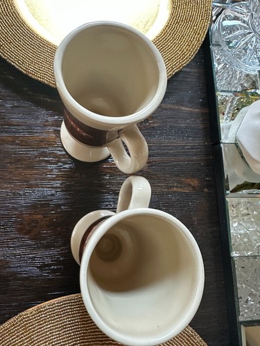Par de tazas de café de whisky irlandés Brown Baileys té de cacao matcha tazas para beber - Imagen 4 de 5