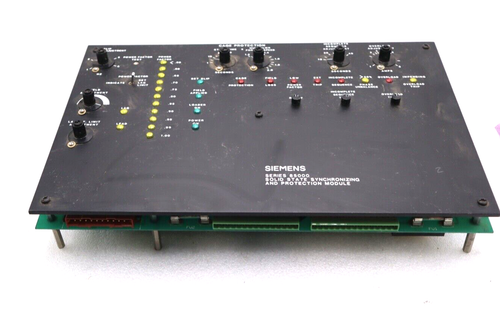 SIEMENS SERIE 85000 SOLID STATE SYNCHRONISATIONS- UND SCHUTZMODUL LAGER #2350