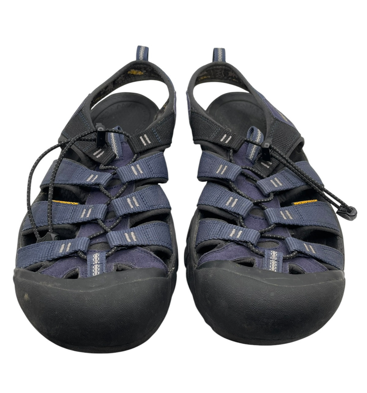Sandali uomo KEEN taglia 14 blu navy impermeabili punta chiusa outdoor sport escursionismo