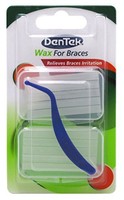 Dentek Wax For Braces 1 Each on sale Dentek Wax For Braces 1 Each on sale