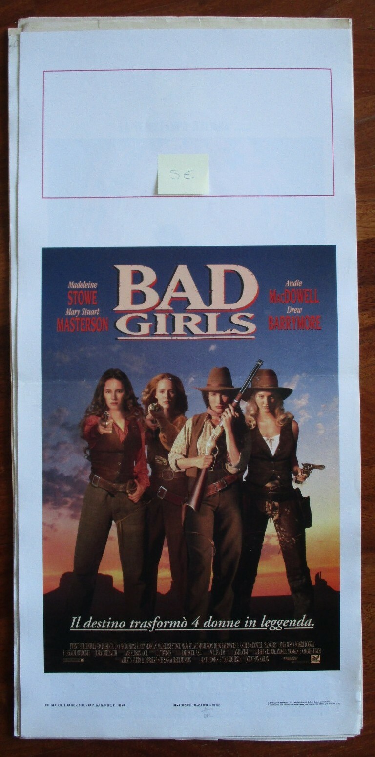 Locandina originale film Bad Girls (2005) - Regia di John T. Kretchmer