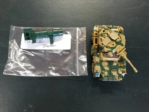 Scalerobo Defendor Defender Tank 100% Complete Gobots 1983 Bandai Action Figure