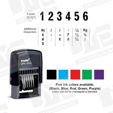 Trodat 4846 Self-inking 6 Band Numberer Stamp