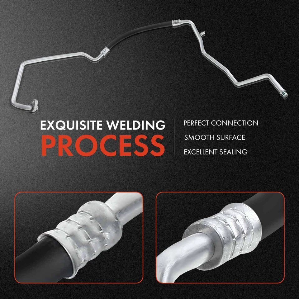 Línea de succión de manguera de refrigerante de aire acondicionado para Toyota Tacoma 2005-2011 4,0 L baja presión Foto 4 de 4