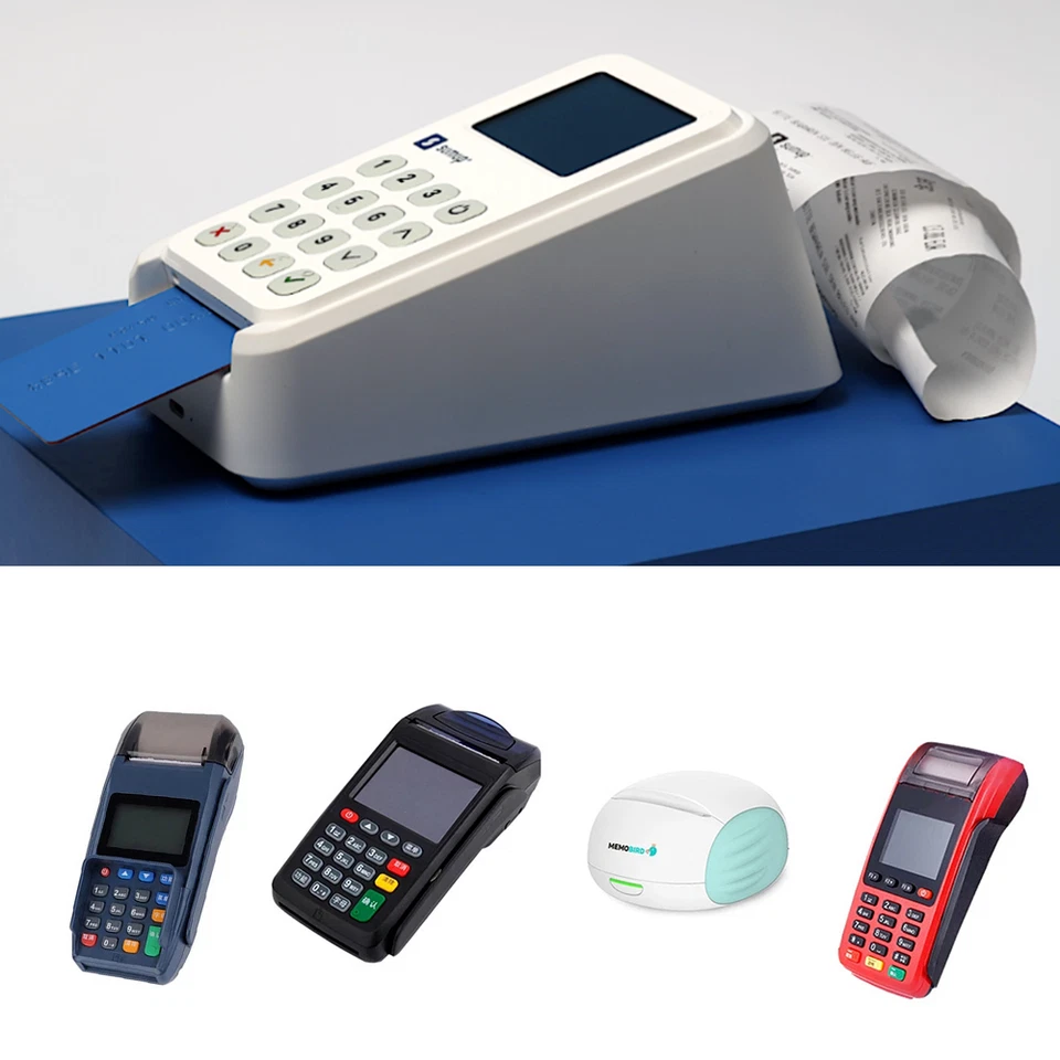 50 Rollen Thermorollen 57mm x 14M x 12mm EC Cash SumUp Kassenrollen Bonrollen - Bild 2 von 4