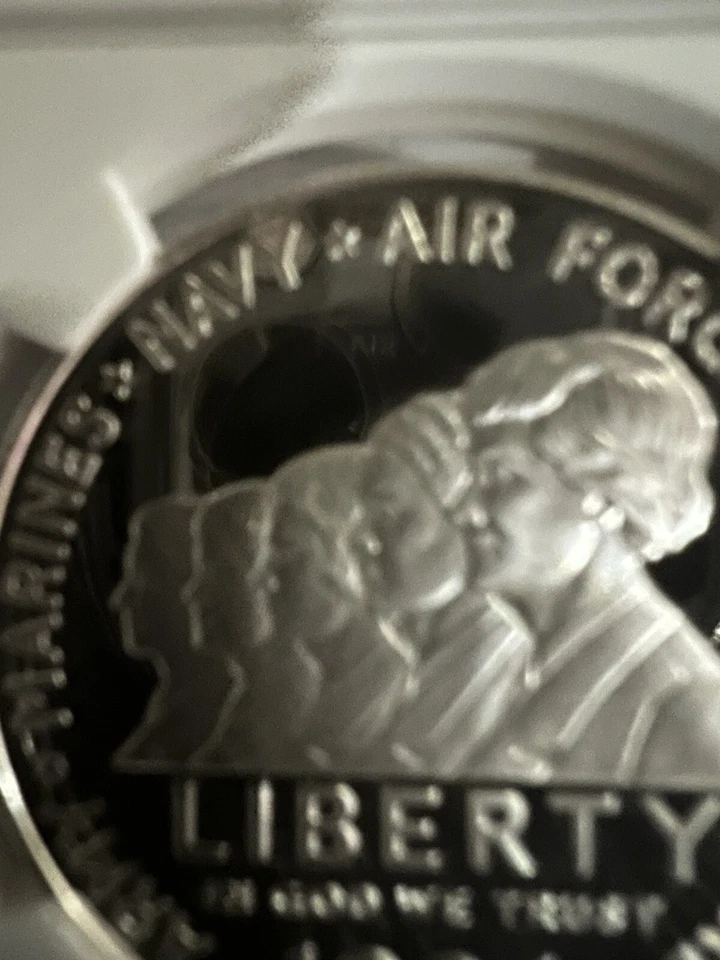 1994 P. WOMEN VETERANS ONE DOLLAR COIN. NGC PF-69 ULTRA CAMEO. - Image 4 of 4