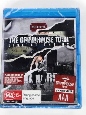 Plan B - The Grindhouse Tour - Live At The O2 (Blu-ray, 2013) New Sealed