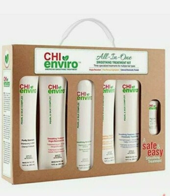 CHI Enviro All In One Smoothing Treatment Kit Colored, Virgin, Highlight  633911807392|