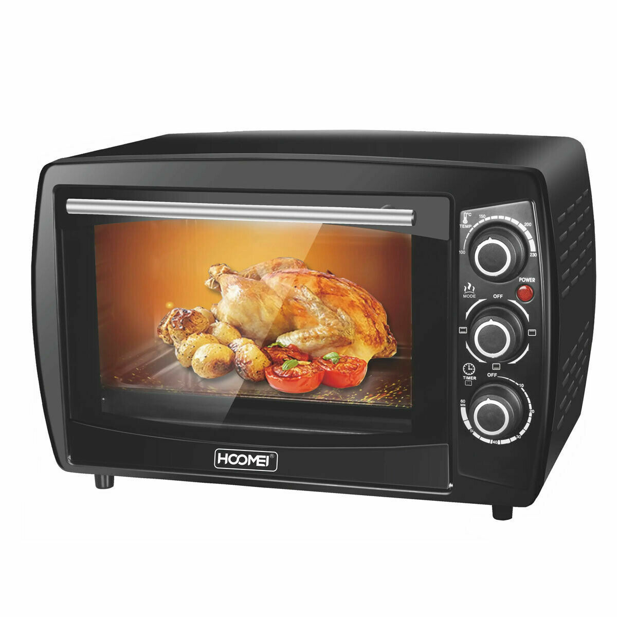 Forno Elettrico 18 Litri Hoomei HM-5218 1200W con Luce e Timer | Shop
