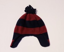 Kids Winter Hat, L/XL, Age 8 , Navy Blue / Maroon color, Children's Place