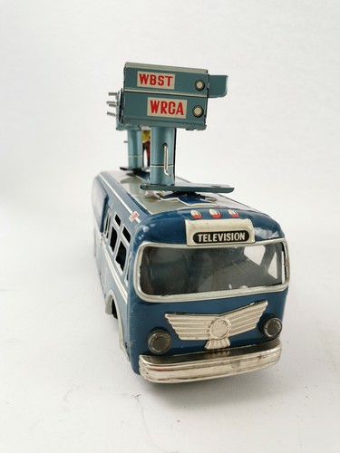 Linemar NAR Television Bus Truck con telecamere assolutamente raro - funziona! - Foto 2 di 9