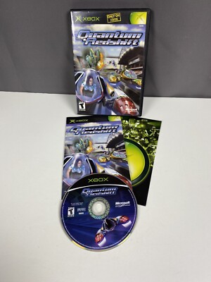 Quantum Redshift (Microsoft Xbox, 2002) - Complete (CIB)
