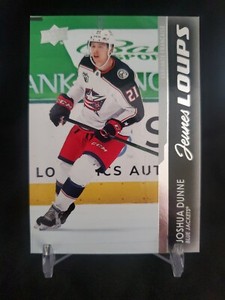 2021-22 Upper Deck Joshua Dunne Young Guns French Jeunes Loups #218 SP