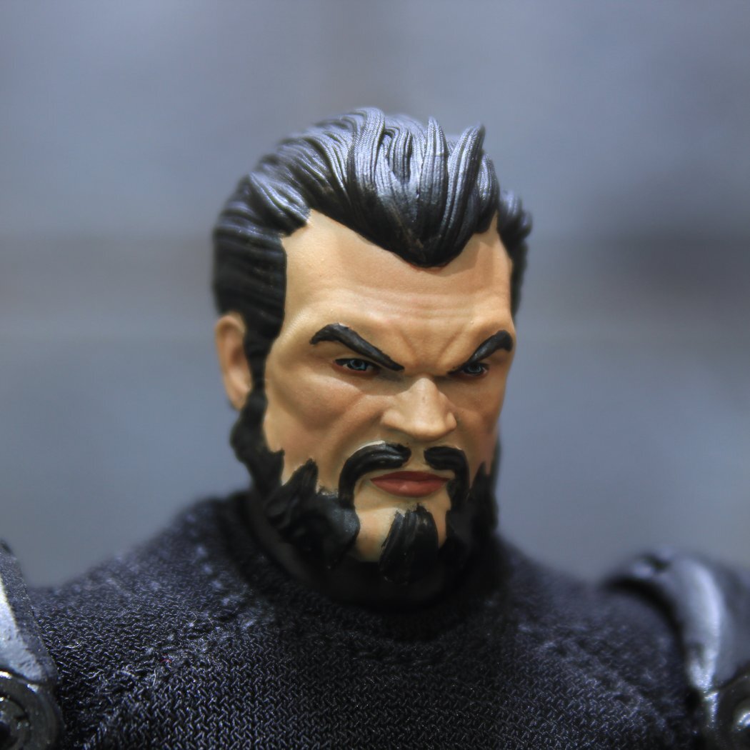 1/12 Custom DC Multiverse Krypton General Zod Head Sculpt | eBay