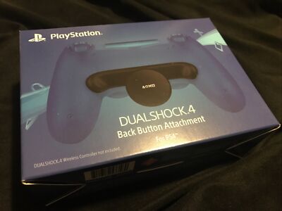 Sony Playstation DualShock 4 Back Button Attachment - Black - NEW IN BOX NIB PS4