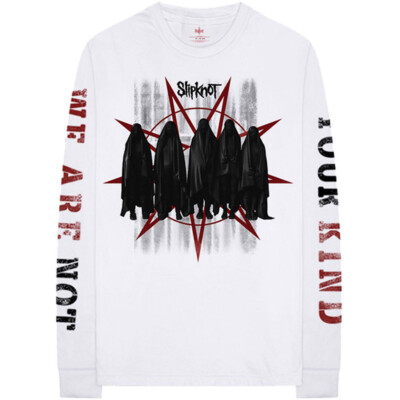 slipknot white shirt