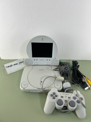 Used PlayStation PS one & LCD monitor COMBO SCPH-140 with original 