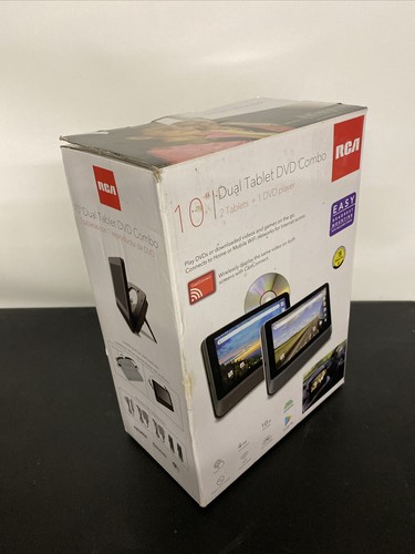 Small Wonder 10" Dual Tablet DVD Combo 2 Tablets+1 DVD Player - Picture 5 of 5