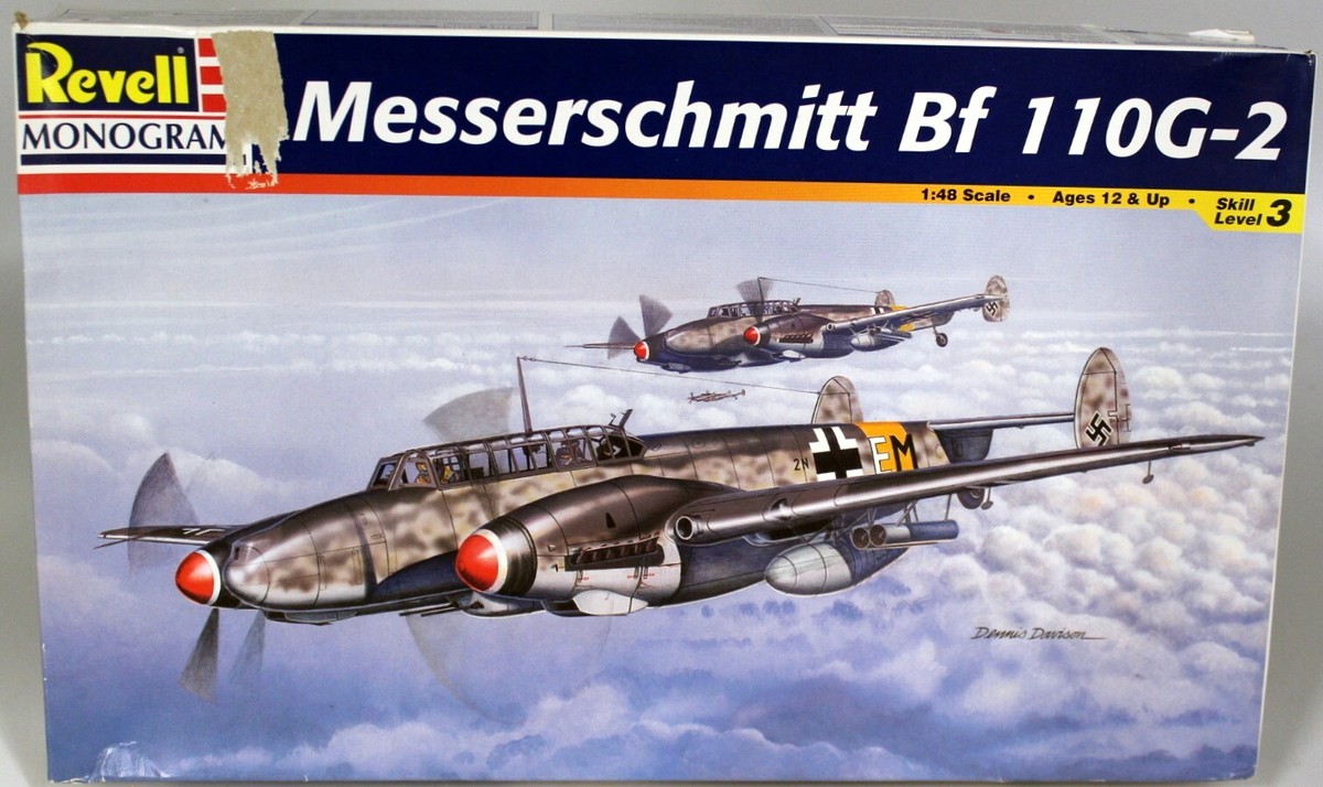 Messerschmitt Bf 110G-2 1:48 German Luftwaffe Fighter