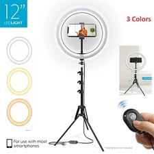 Aro De Luz LED Para Fotografia Maquillaje Para Celular Con Tripode Y Soporte ..