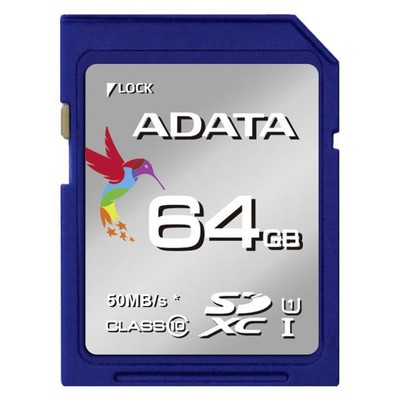 ADATA SDXC UHS-I Class 10 64GB Premier