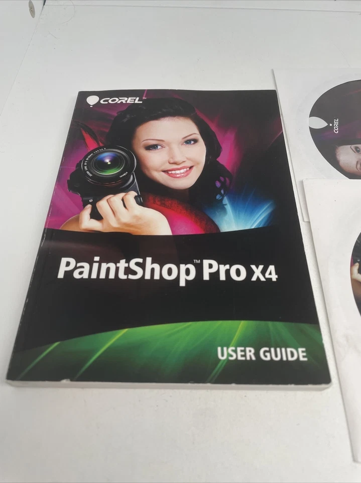 Corel Paintshop Pro X4 2 Discs User Guide Clean - Image 2 of 4