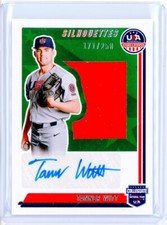 2022 Panini USA Stars & Stripes TANNER WITT AUTO Jersey RPA RC Rookie 171/250