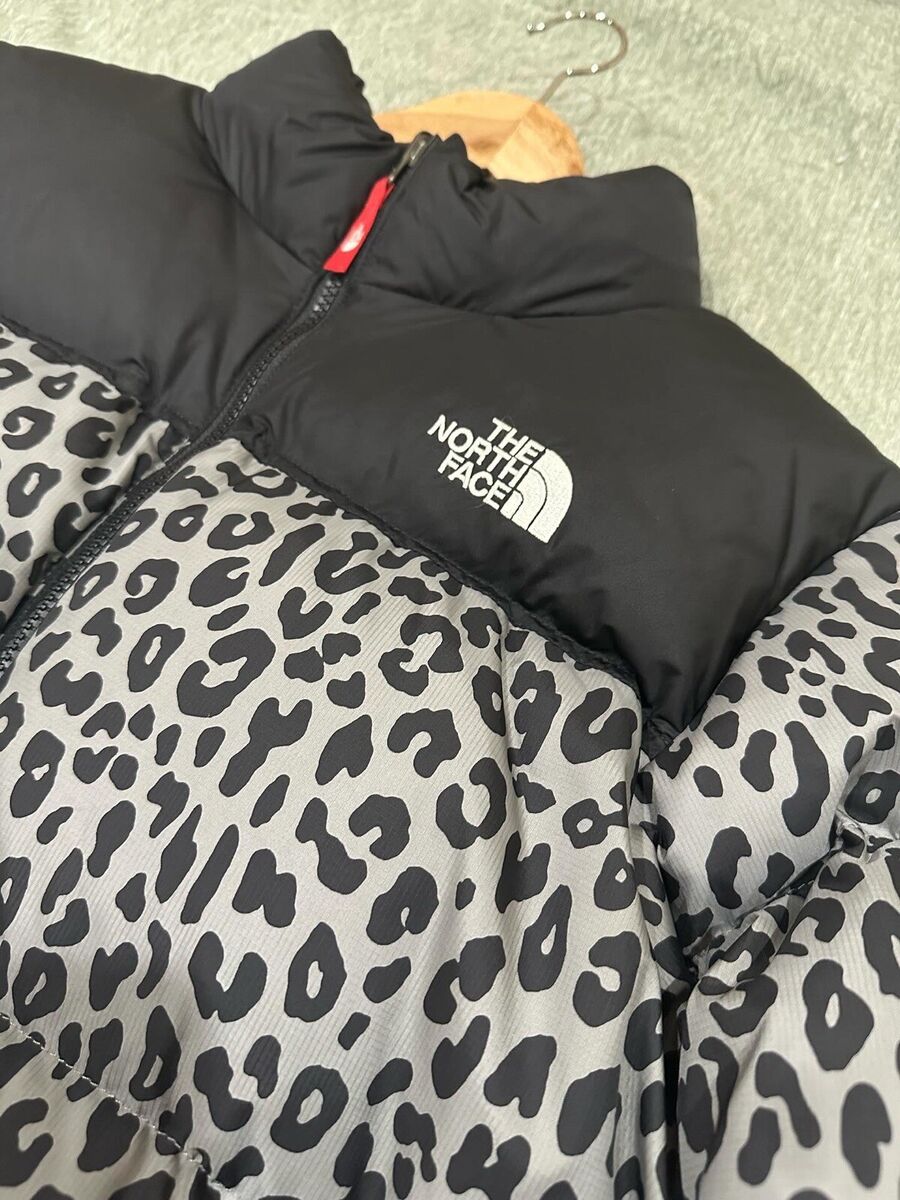 Supreme x The North Face Nuptse Jacket Gray Leopard FW11 Supreme x The North Face Nuptse Jacket Gray Leopard FW11