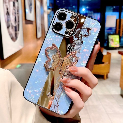 Bling Glitter Diamond Ring Holder Case Cover For iPhone 15 Pro Max 14 13 12 11 X - Picture 9 of 17