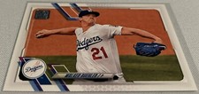 2021 Topps Baseball Series 2 Walker Buehler Los Angeles Dodgers base card #466