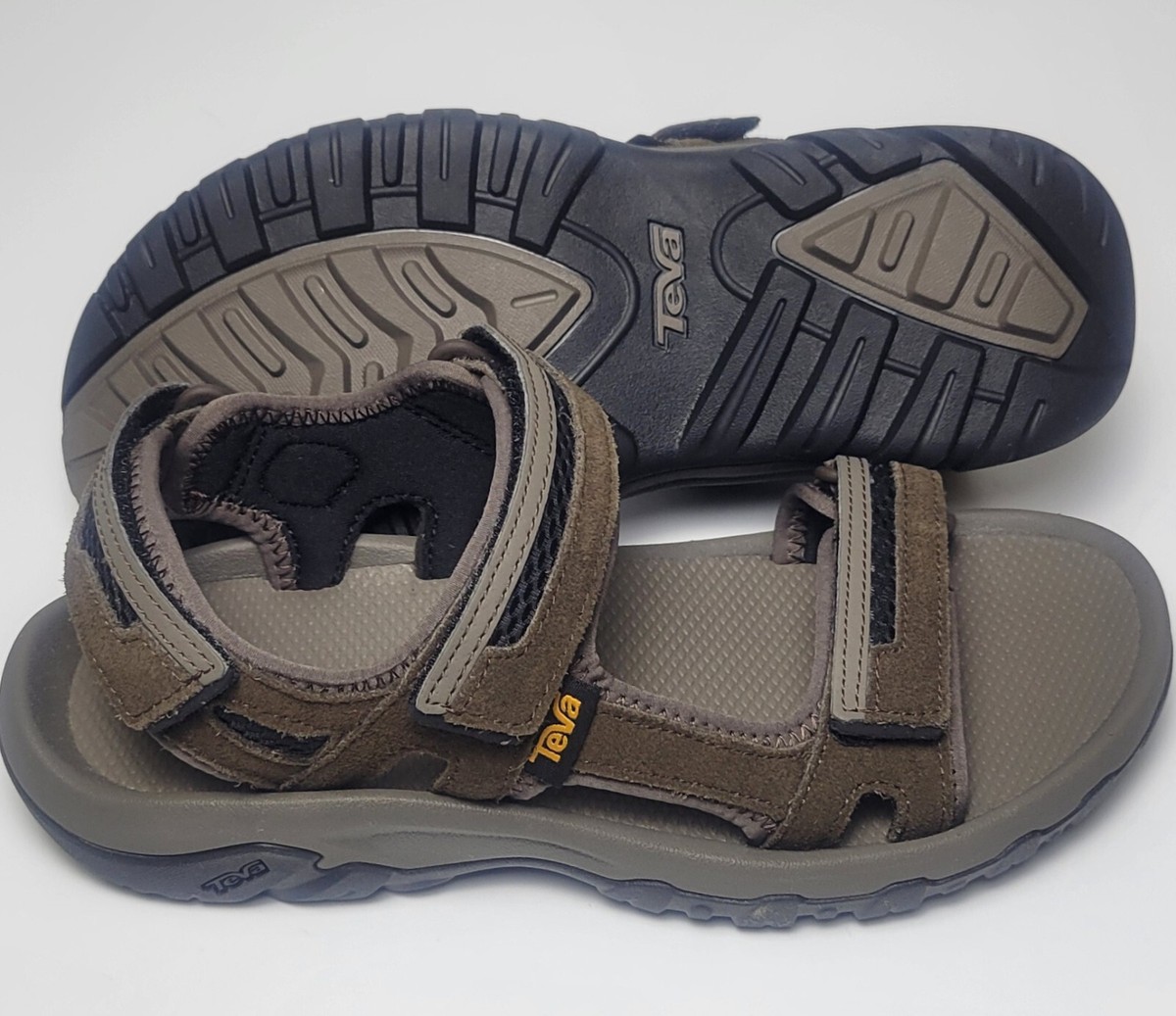 Teva - Mens Hudson Sandal, size 11 US mens, color brown. Teva Men main image 2