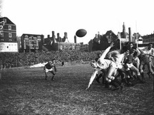 регби England's Dick Manley Watches As