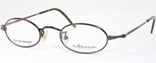 Vintage POLO RALPH LAUREN 1859 07PR Brown EYEGLASSES GLASSES 42-21-140mm Italy