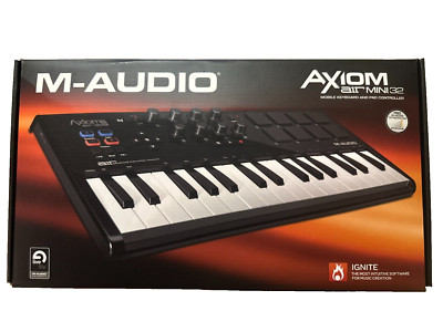 M-Audio Axiom AIR Mini 32 USB MIDI Keyboard & Pad Controller