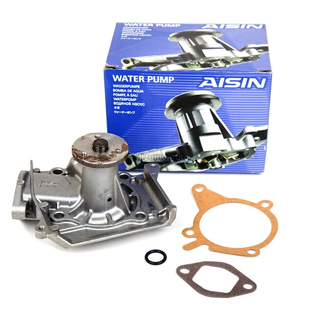 AISIN Water Pump Fit 86-97 Mazda 323 Protege MX-3 Kia Sephia 1.3L 1.6L L4 SOHC - Image 2 of 4