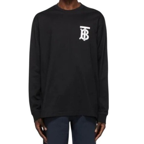 Burberry Atherton TB Logo Long Sleeve T-Shirt Small | eBay