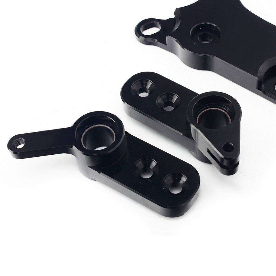Black Forward Controls for Harley Sportster XLH XL 883 1200 Deluxe
