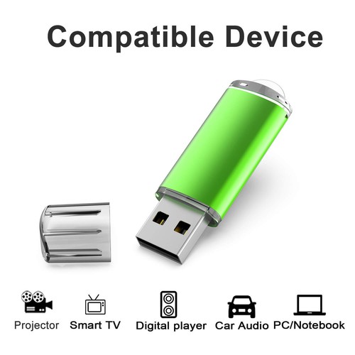 5pcak 64GB USB 2.0 Flash Drive Thumb Drive Memory Stick Jump Drive USB 2.0 Drive - Picture 12 of 19