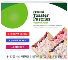 Toaster Pastries Variety Pack Strawberry Blueberry Cherry Amazon Fresh