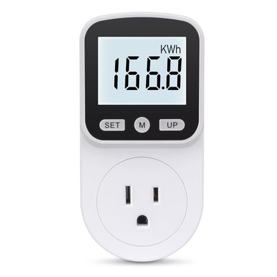 Upgraded Watt Meter Power Meter Plug Home Energy Monitor Electricity Usage Mo...