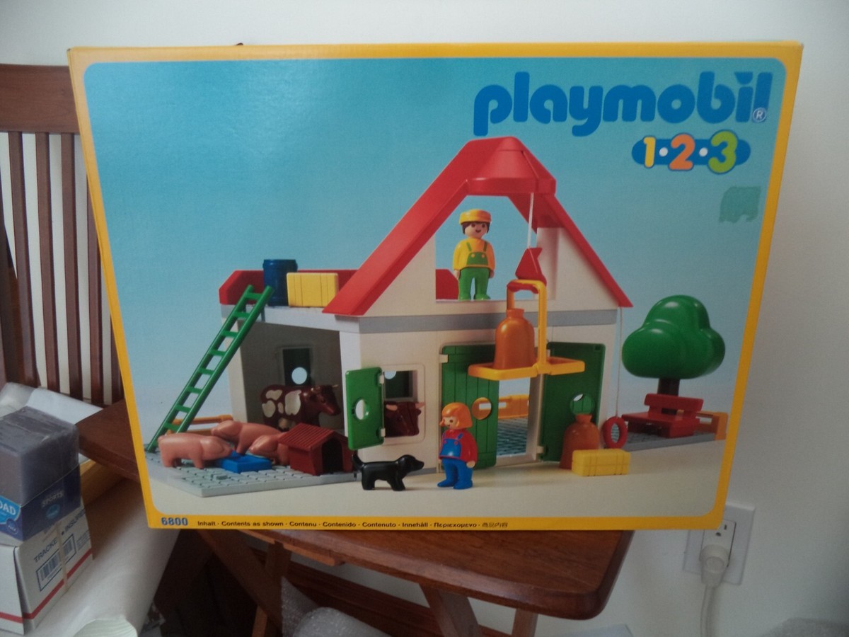 Vintage 1990 PLAYMOBIL 1.2.3 6800 made in West Germany BRAND NEW