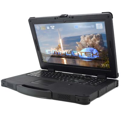 Notebook Rugged 15,6 '' Core i5 WIN10 8GB 2TB RS232 HDMI PC Portable Shockproof