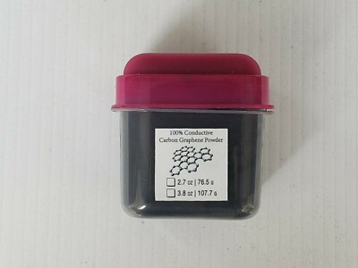 12 items  2.2.oz 100 % conductive carbon graphene powder fine  
