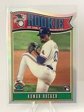 2025 BOWMAN CHROME KUMAR ROCKER #ROY-5 DIE CUT Baseball CARD Rookie RANGERS RC