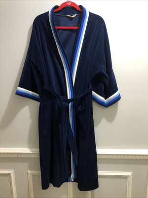 Him Velour Bathrobe Robe Lounge Wear 